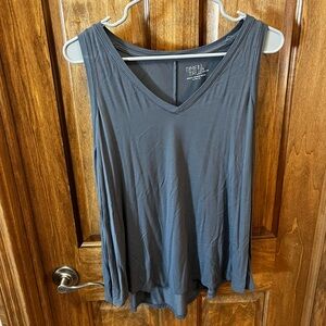 Women’s Time and Tru Tank Top Large Gray
